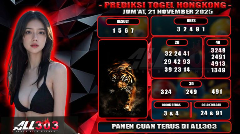 PREDIKSI TOGEL ALL303 21 nov