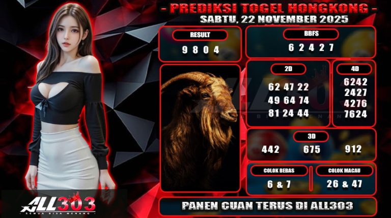 PREDIKSI TOGEL ALL303 22 NOV