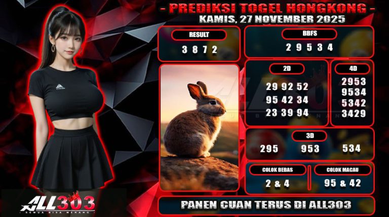 PREDIKSI TOGEL ALL303 27 nov