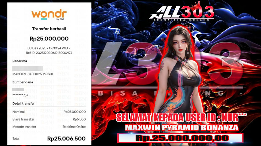 BUKTI KEMENANGAN ALL303 03 DES