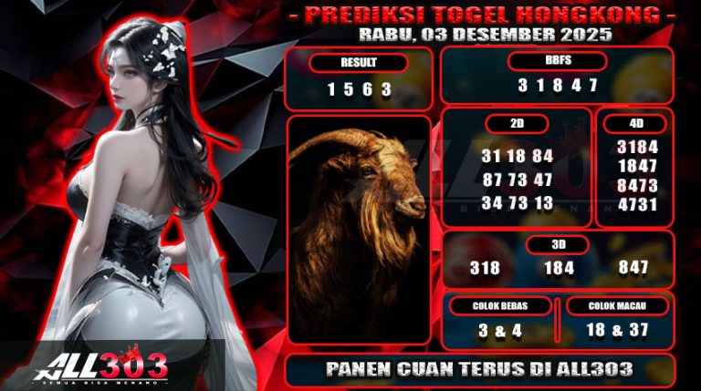 PREDIKSI TOGEL ALL303 03 DES