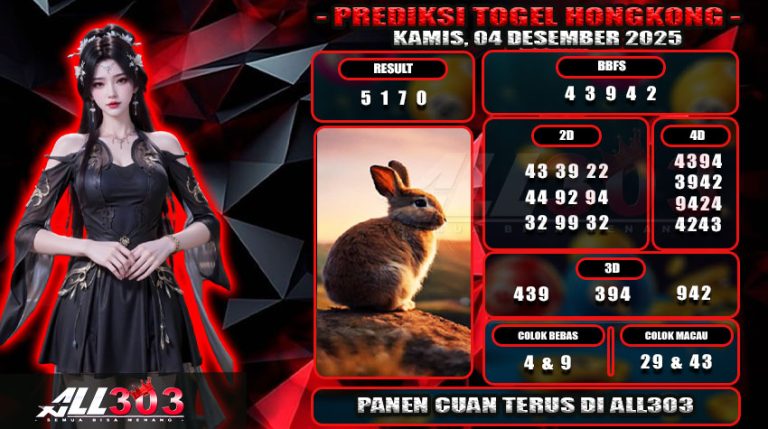 PREDIKSI TOGEL ALL303 04 DES