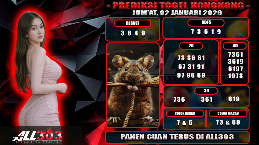 PREDIKSI TOGEL ALL303 02 JAN